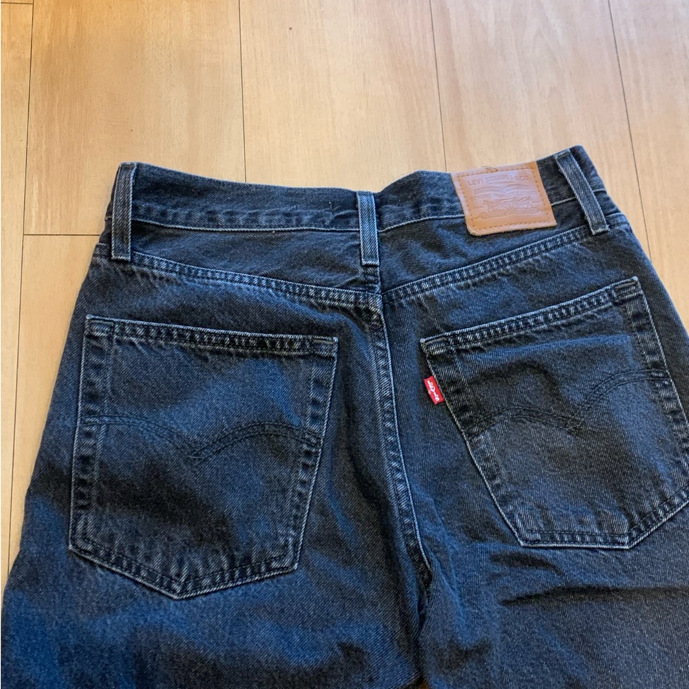 Levi’s Premium Black Baggy Dad Jeans